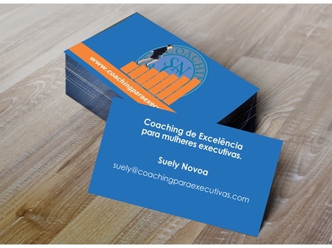 Cartão de Visita Coaching Executivo